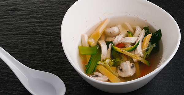 Tofu-Gemüse Suppe