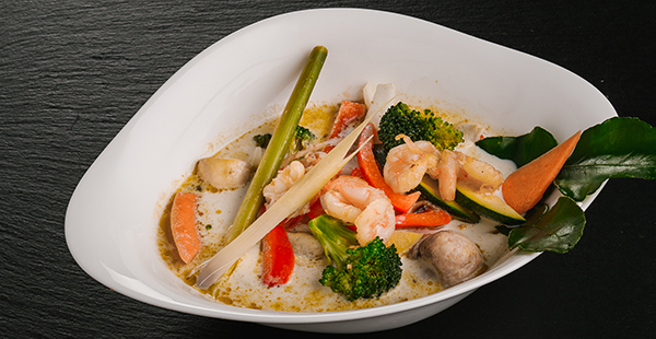 Thai Garnelen mit Curry